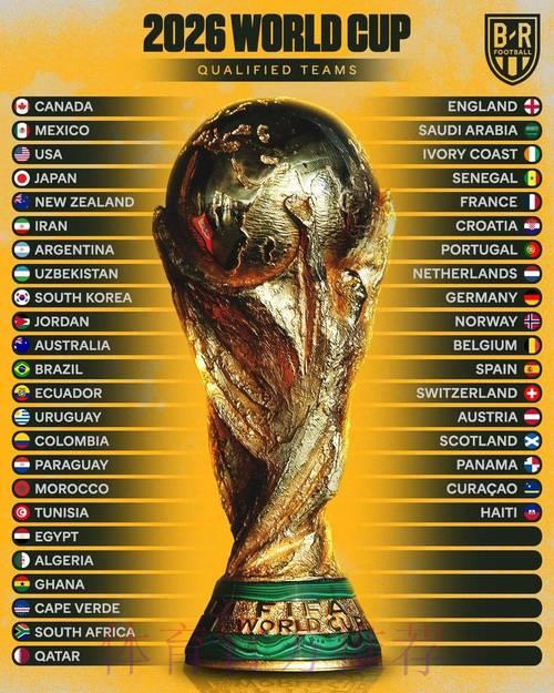 2026世界杯夺冠赔率全解析：谁将问鼎大力神杯？