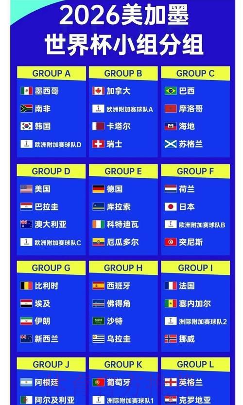 2026世界杯夺冠赔率全解析：谁将问鼎大力神杯？
